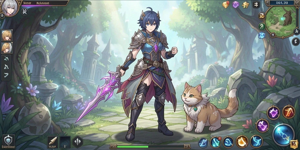 Tangkapan layar menampilkan grafis menakjubkan dari gameplay.