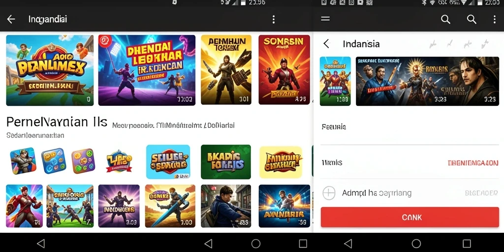 Tampilan antarmuka yang user-friendly.