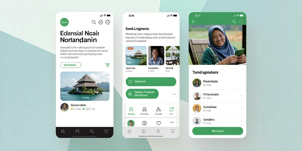 Tampilan antarmuka yang intuitif dan menarik.