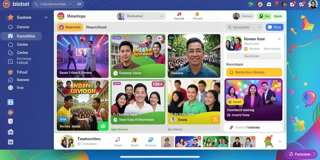 Tampilan antarmuka yang user-friendly dan menarik.