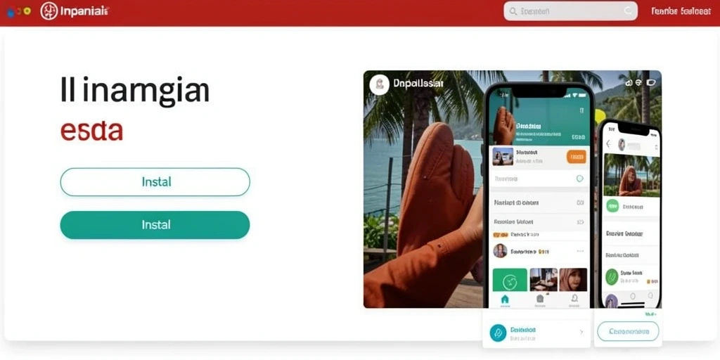Tampilan antarmuka aplikasi yang ramah pengguna.
