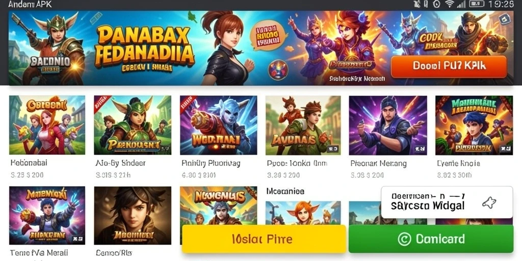 Antarmuka pengguna yang intuitif dan menarik.