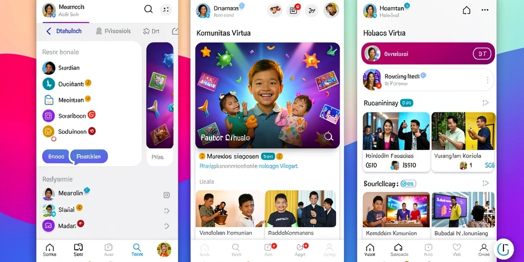 Tampilan antarmuka yang menarik dan user-friendly.