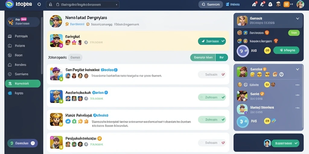 Tangkapan layar petualangan seru di level baru.