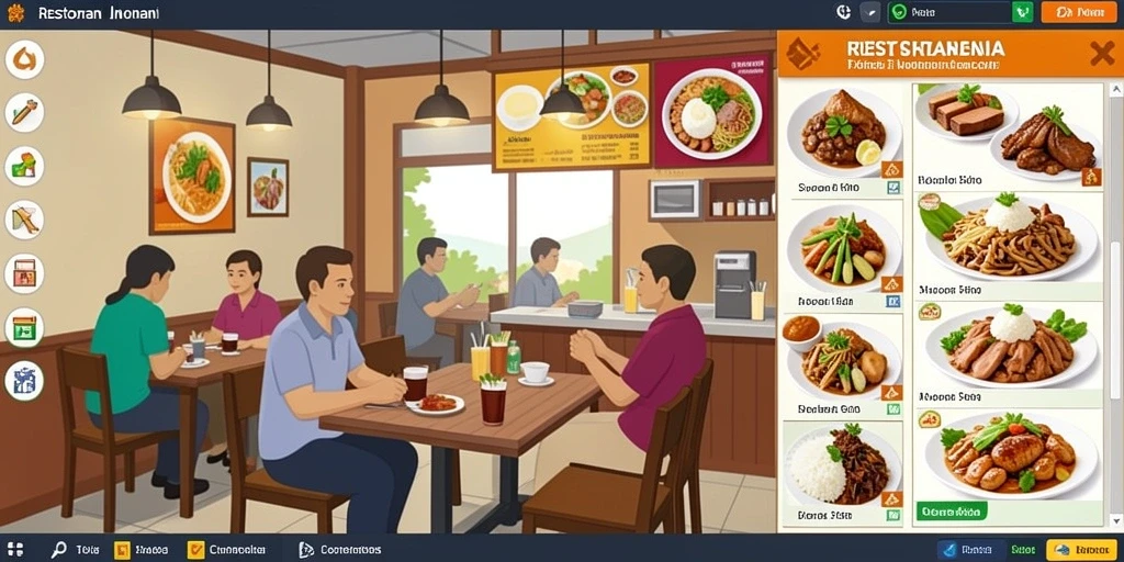 Tampilan antarmuka yang menarik dan mudah dinavigasi.