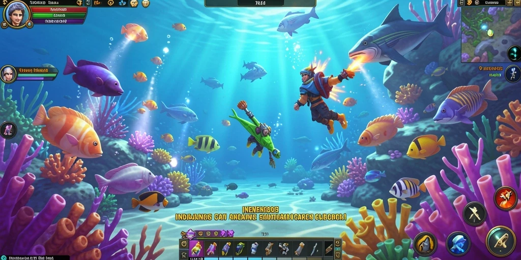 Tampilan awal gameplay OCATOTO yang menarik.