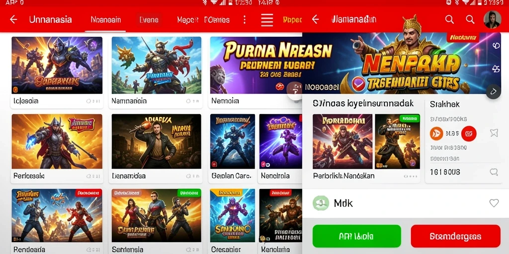Tampilan awal yang menawan dan penuh warna.