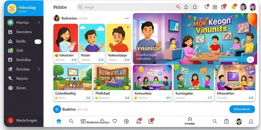 Tampilan antarmuka yang menarik dan mudah digunakan.