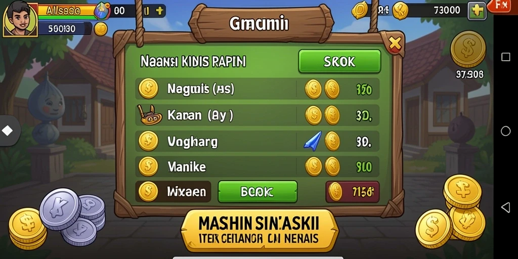 Tampilan antarmuka yang sederhana dan menarik.